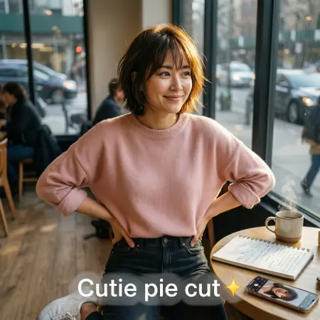 Cute Haircut Captions for Instagram