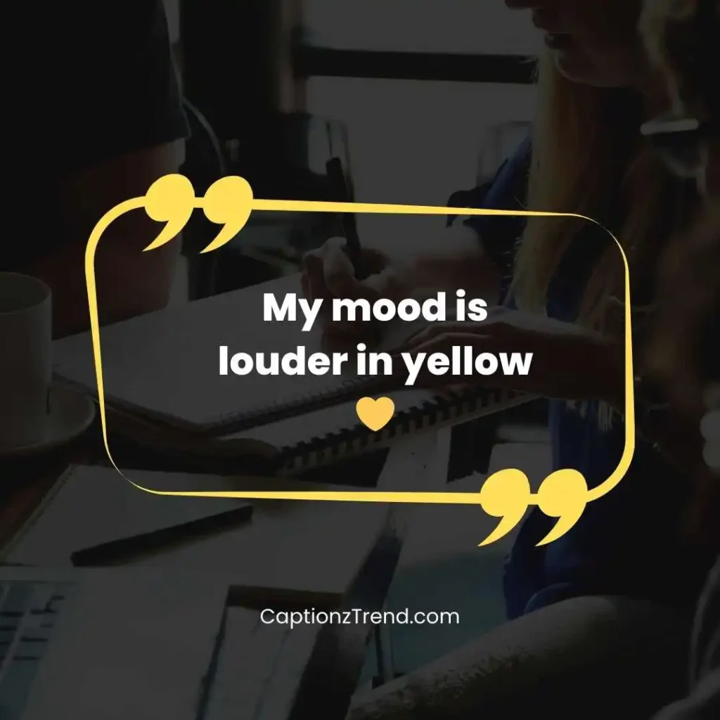 Funny Yellow Captions