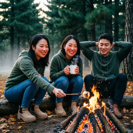 Cute Bonfire Captions