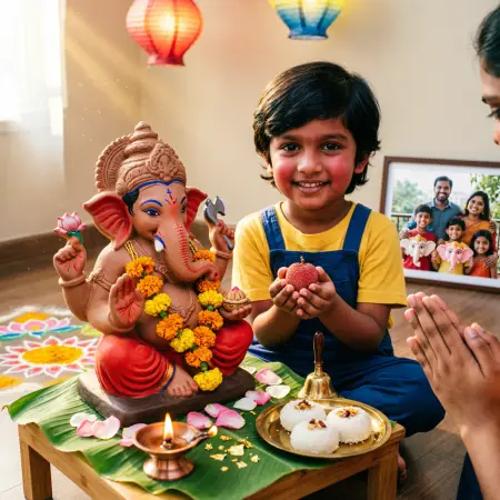 Cute Captions for Ganesh Chaturthi