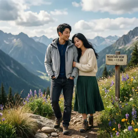 Cute Mountain Love Captions