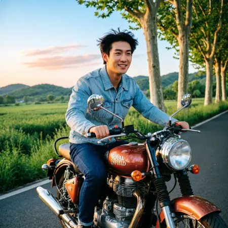 Cute Royal Enfield Captions