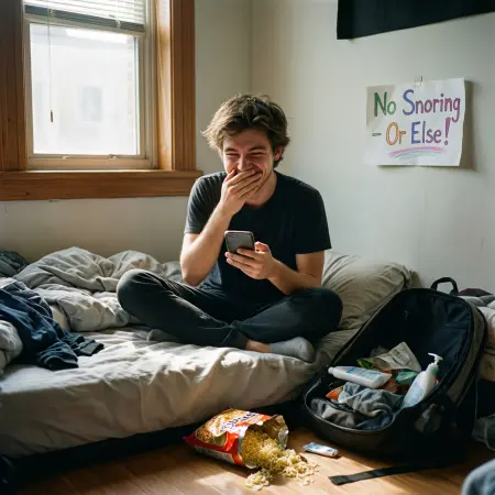 Funny Hostel Life Captions