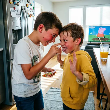 Funny Siblings Short Captions