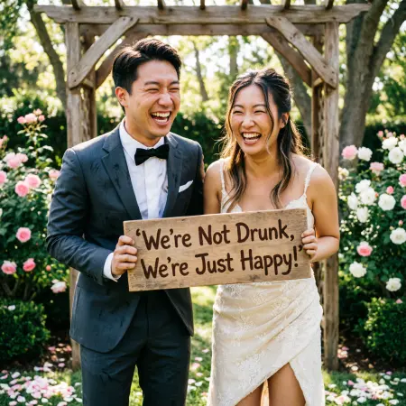 Funny Wedding Couple Captions