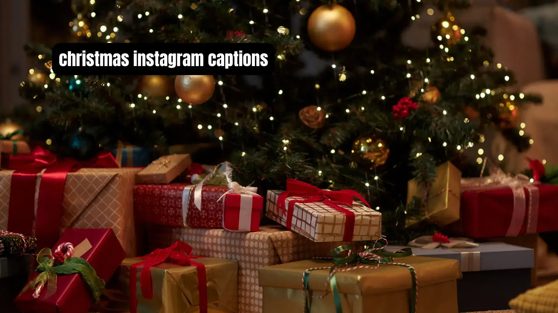Christmas Instagram captions