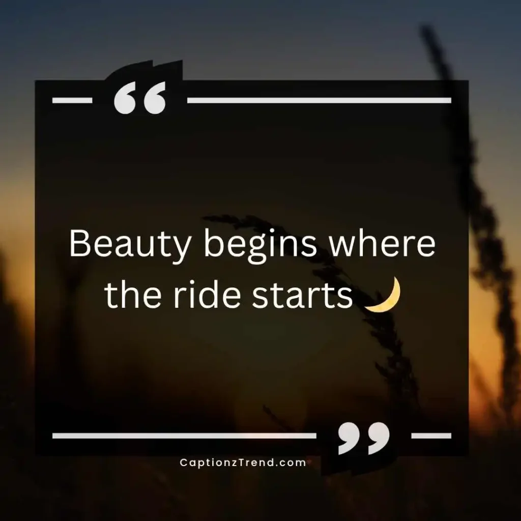 Aesthetic Bike Post Captions