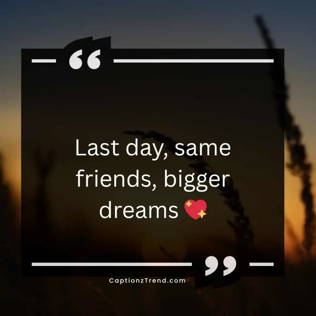  Cute Last Day of School Captions