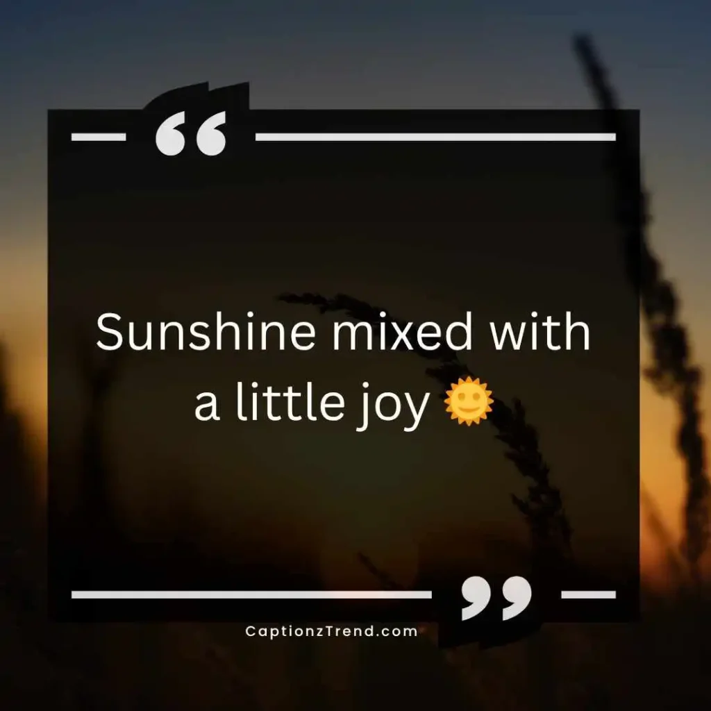 Cute Nature Captions