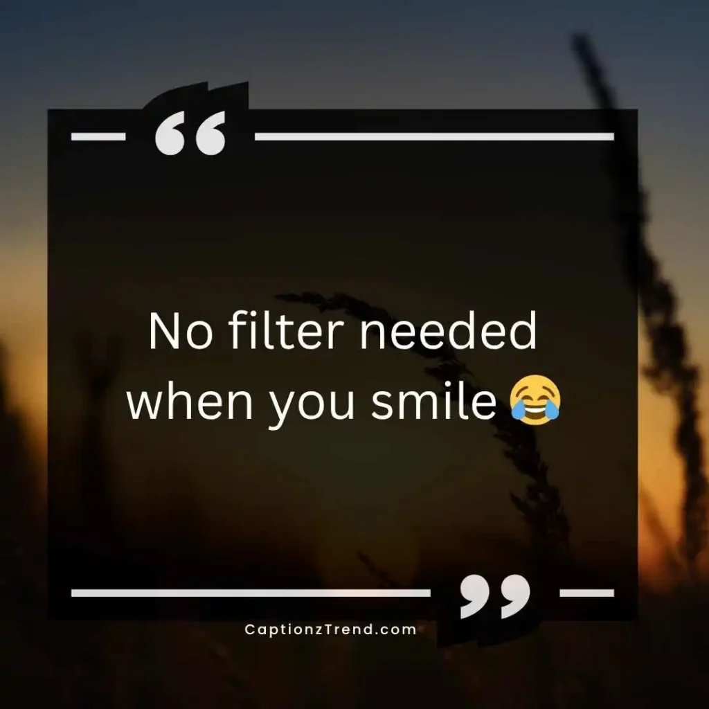 Funny Smile Captions