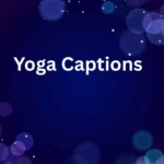 Yoga Captions